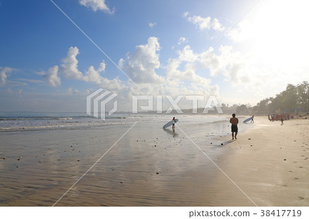 Jimbaran Beach in Bali Jimbaran Beach in Bali 38417719