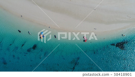 Miyakojima Maehama海灘鳥瞰圖 38418901