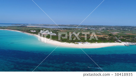 Miyakojima Maehama海灘鳥瞰圖 38418935