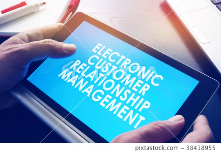 ECRM electronic customer relationship management. 38418955