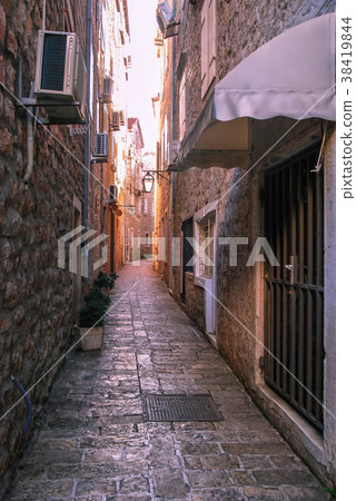 narrow street of the Old town  38419844