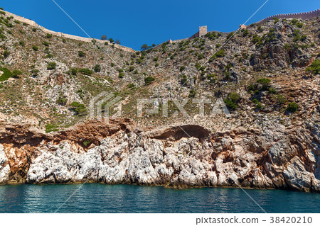 a fortress in Alanya. 38420210