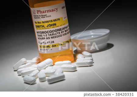 Hydrocodone Prescription Bottle Non Proprietary  38420331