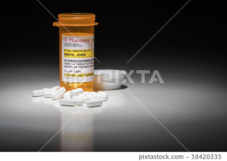 Hydrocodone Prescription Bottle Non Proprietary  38420335