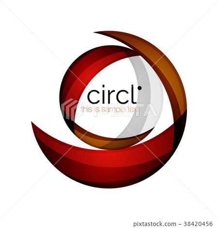 Clean professional colorful circle business icon Clean professional colorful circle business icon 38420456