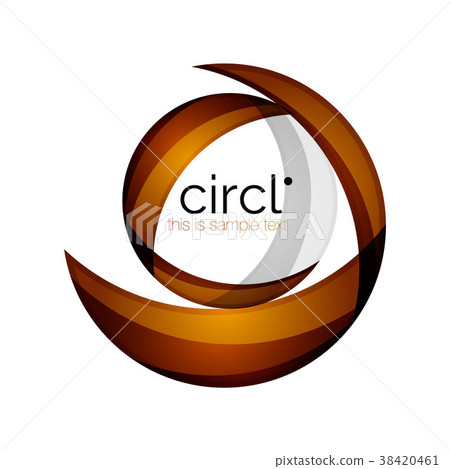 Clean professional colorful circle business icon Clean professional colorful circle business icon 38420461