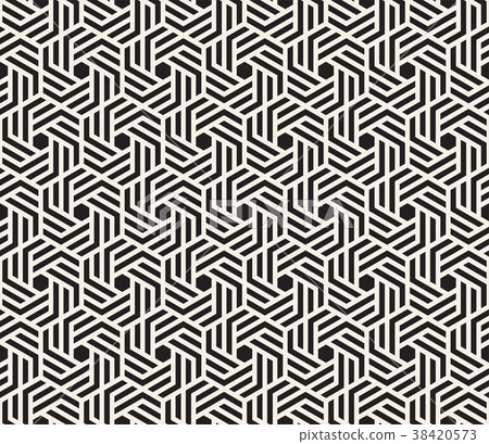 Vector seamless pattern. Modern stylish abstract Vector seamless pattern. Modern stylish abstract 38420573