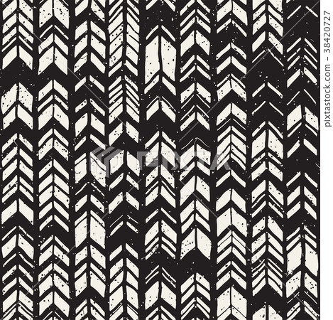 Vector seamless freehand pattern. Doodle Vector seamless freehand pattern. Doodle 38420727