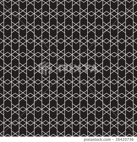 Vector seamless pattern. Modern stylish texture Vector seamless pattern. Modern stylish texture 38420736