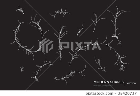 Abstract shapes geometric background science Abstract shapes geometric background science 38420737