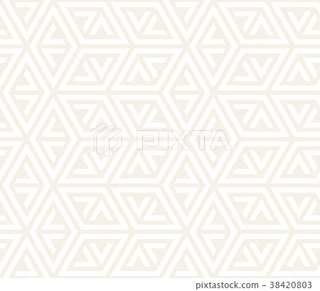 Vector seamless pattern. Modern stylish abstract 38420803