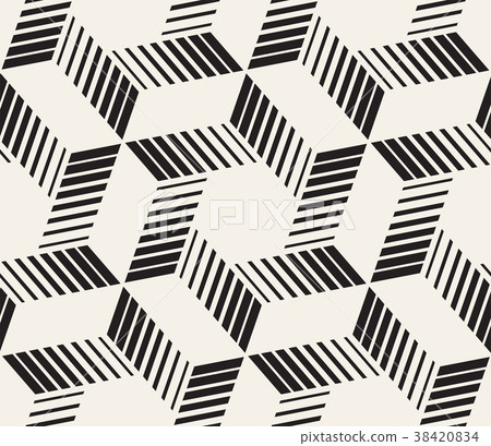 Vector seamless pattern. Modern stylish abstract Vector seamless pattern. Modern stylish abstract 38420834