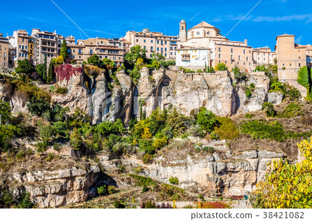 amazing Spain - city on cliff rocks - Cuenca amazing Spain - city on cliff rocks - Cuenca 38421082
