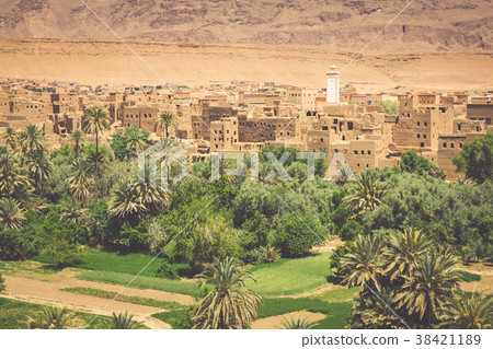 Town in Dades Valley, Morocco 38421189