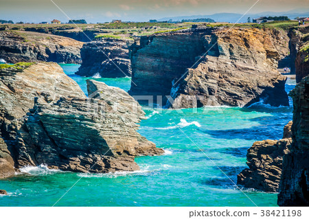 Beach of Las Catedrales or As Catedrais, Ribadeo 38421198