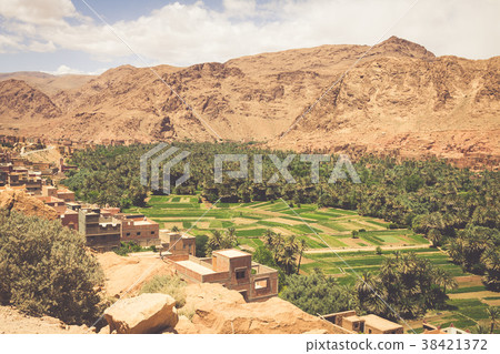 Town in Dades Valley, Morocco 38421372