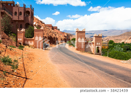 Tinerhir village near Georges Todra at Morocco Tinerhir village near Georges Todra at Morocco 38421439