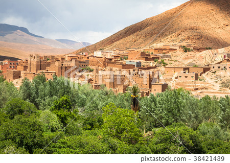 Town in Dades Valley, Morocco Town in Dades Valley, Morocco 38421489