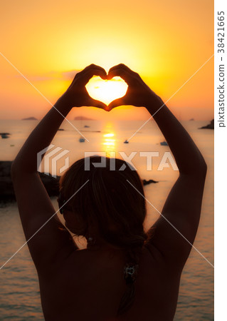 Ibiza Beautiful sunset in Cala Conta, Ibiza, Ibiza Beautiful sunset in Cala Conta, Ibiza, 38421665