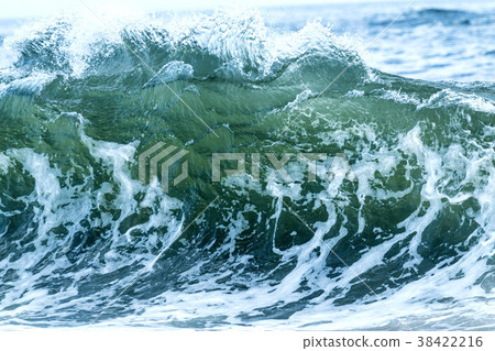 A large wave forms in the Atlantic Ocean A large wave forms in the Atlantic Ocean 38422216