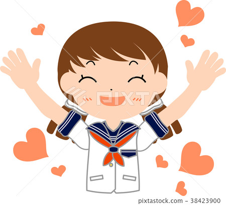 White Day Girl Student 38423900