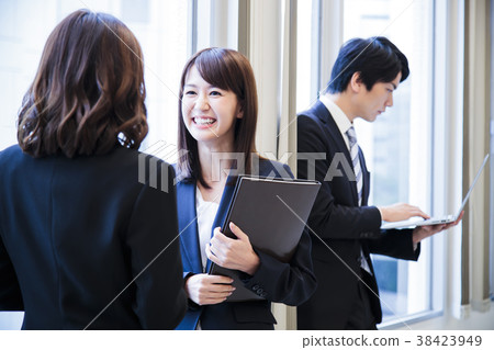 Business personal computer office female male Business personal computer office female male 38423949