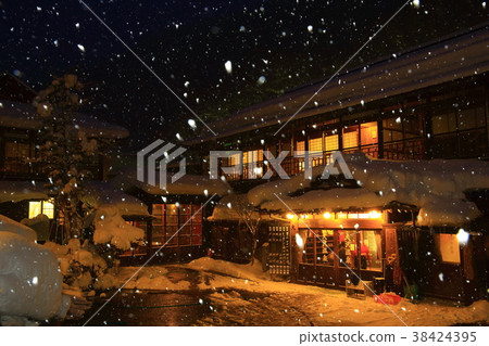 Osawa Onsen in winter 38424395
