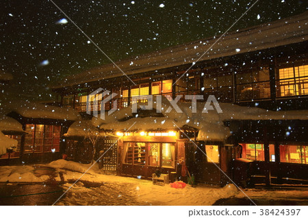 Osawa Onsen in winter 38424397