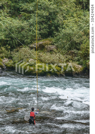Mountain stream angler Mountain stream angler 38424484