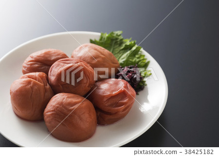 Salted plum  38425182