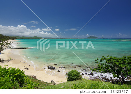 Hawaiian scenery (Kailua Beach) 38425757