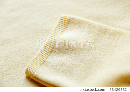 Winter clothing Yellow sweater and cuffs Winter clothing Yellow sweater and cuffs 38426582