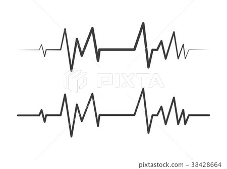 heartbeat pulse vector heartbeat pulse vector 38428664