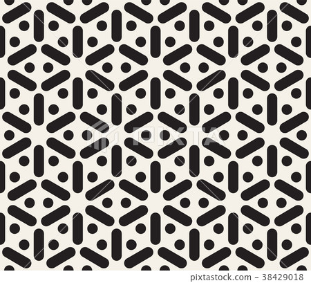 Vector seamless pattern. Modern stylish abstract Vector seamless pattern. Modern stylish abstract 38429018
