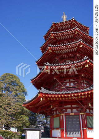 川崎大學的八角形五層寶塔 38429129