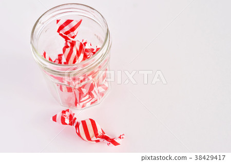 Candy in a glass bottle Candy in a glass bottle 38429417