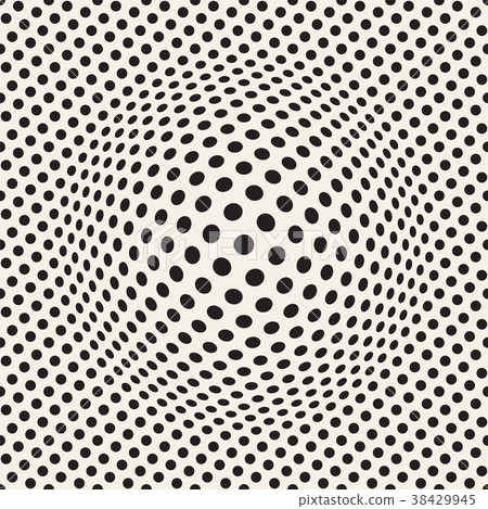Halftone bloat effect optical illusion. Abstract Halftone bloat effect optical illusion. Abstract 38429945