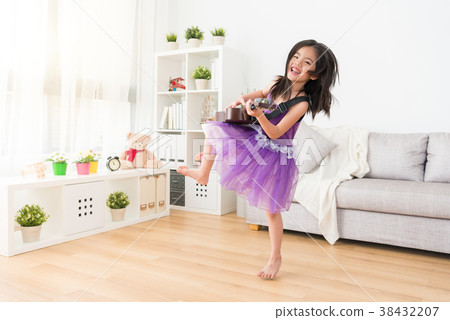 Girl playing guitar music. Girl playing guitar music. 38432207