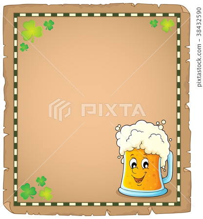 Beer theme parchment 1 Beer theme parchment 1 38432590