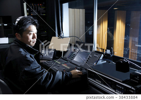 Studio acoustic music acoustician mixer Studio acoustic music acoustician mixer 38433884