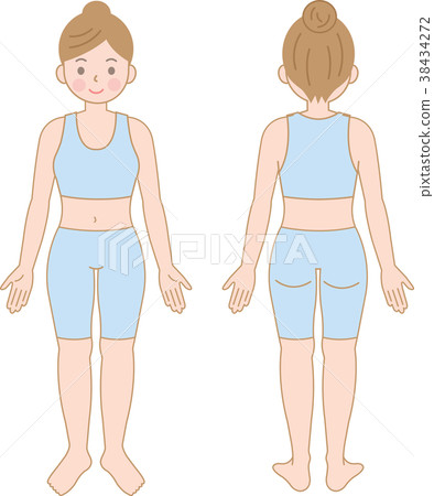Female body whole body Female body whole body 38434272
