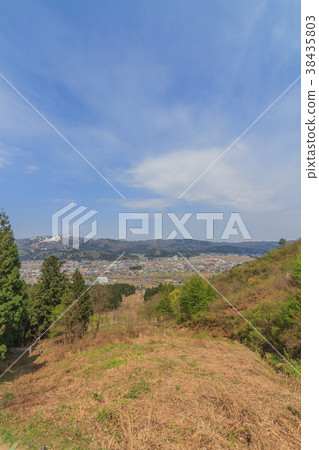 從Sakadoyama看的風景在春天 38435803