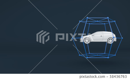 Car insurance business protection concept 38436763