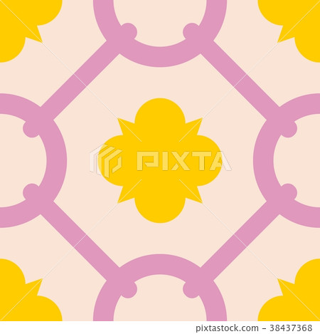 Tile decorative floor tiles vector pattern 38437368