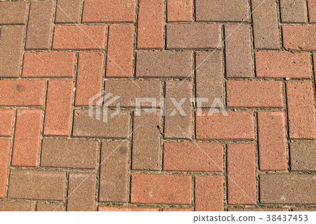 Sidewalk textured background. Detail of a pavement Sidewalk textured background. Detail of a pavement 38437453
