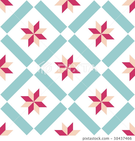 Tile decorative floor tiles vector pattern Tile decorative floor tiles vector pattern 38437466