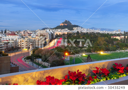 Mount Lycabettus in Athens, Greece 38438249