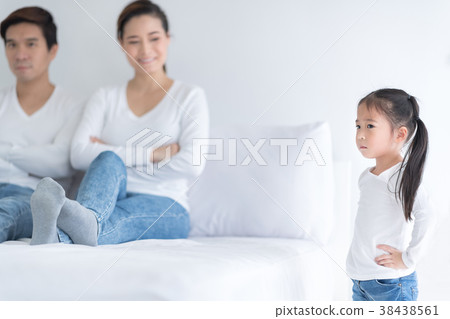 Conflict family panic attack concept. Conflict family panic attack concept. 38438561