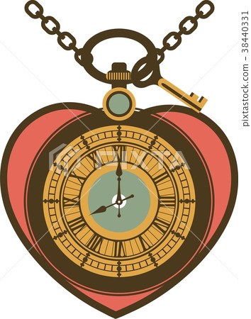 Steampunk mechanism heart 38440331