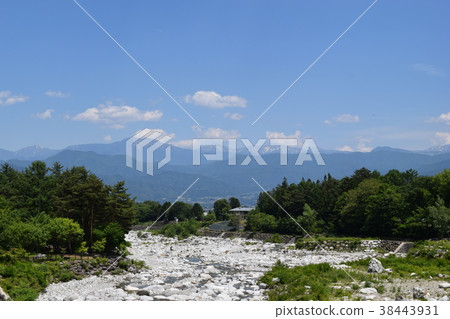 Komagane高地Ota Kirikawa的風景 Komagane高地Ota Kirikawa的風景 38443931